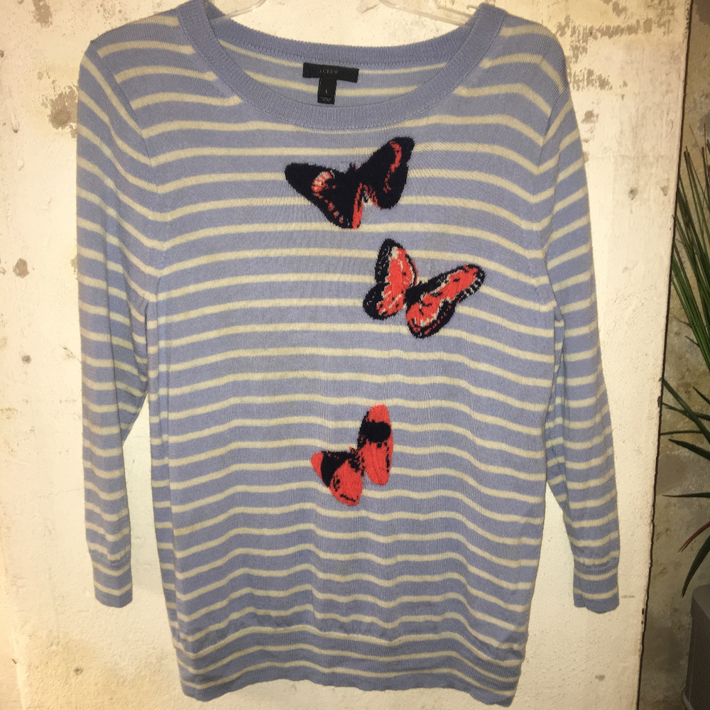 J. Crew Merino Tippi Sweater, 100% Wool